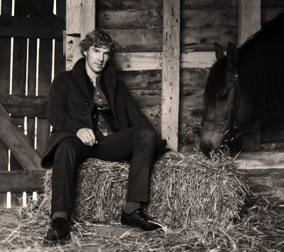 Hombre Estiloso con Caballo