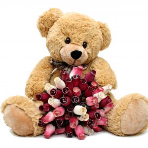 Osito con Rosas