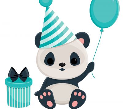 Panda Cumpleaños Adorable