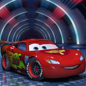 Lightning McQueen en Carrera