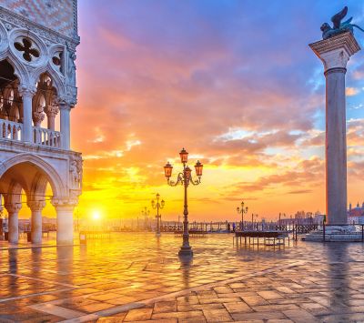 Atardecer en Venecia