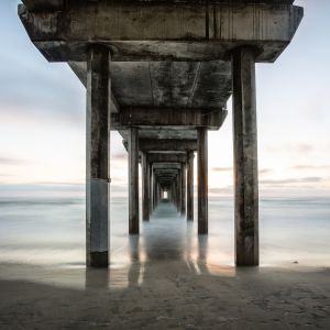 Muelle al Atardecer