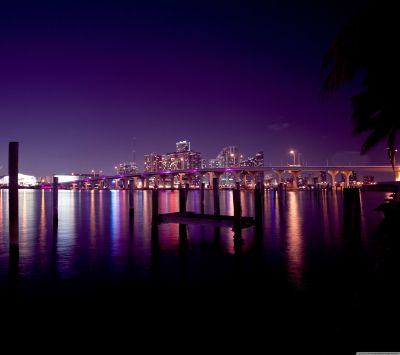 Skyline Nocturno de Miami