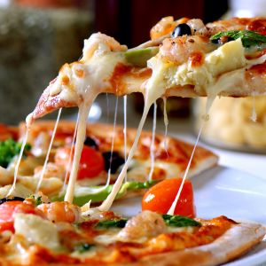 Deliciosa Pizza de Queso