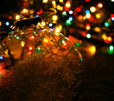 Adorno Navideño con Luces