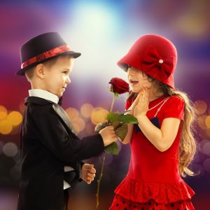 Niños Lindos Enamorados