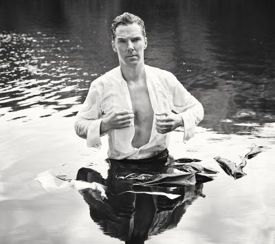 Benedict Cumberbatch en el agua