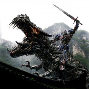 Escena de Batalla de Transformers