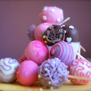 Cake Pops Coloridos