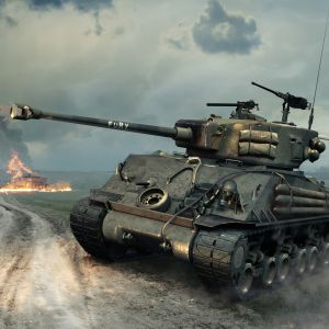Escena de Batalla del Tanque Fury