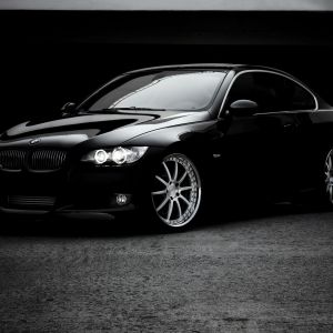Coche BMW Negro