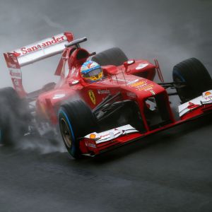 Coche de carreras Ferrari F1