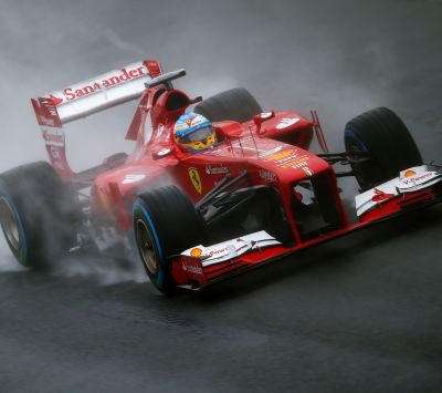 Coche de carreras Ferrari F1