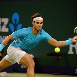 Acción de Tenis de Rafael Nadal