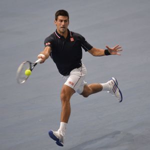 Novak Djokovic Acción de Tenis