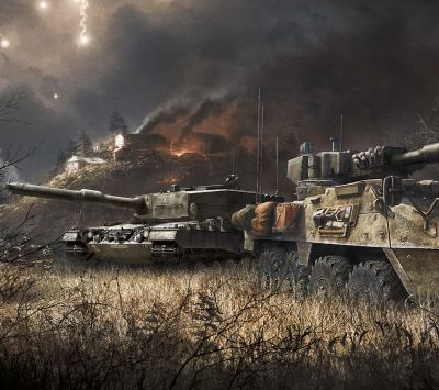 Tanques de Batalla en Acción