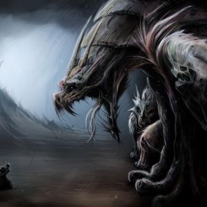 Encuentro Épico con Criatura Fantástica
