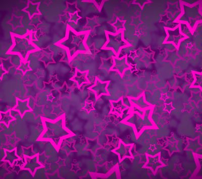 Patrones de Estrellas Rosas