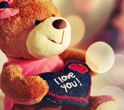 Teddy Bear Adorable con Corazón