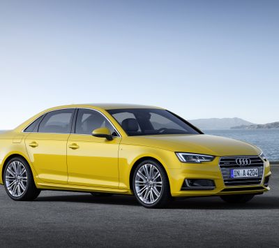 Coche Audi A4 Amarillo