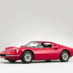 Coche Deportivo Rojo Clásico
