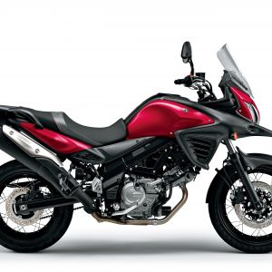 Motocicleta Roja Estilosa