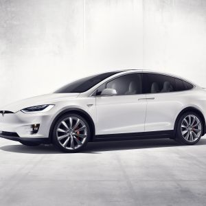 Tesla Model X Blanco