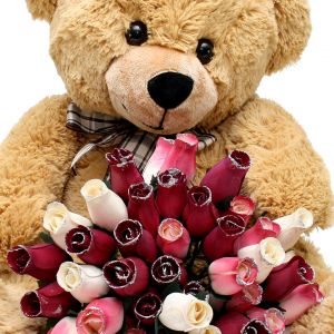 Osito con Rosas