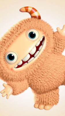 Monstruo de Dibujos Animados Adorable