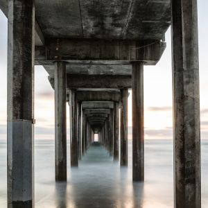 Muelle al Atardecer