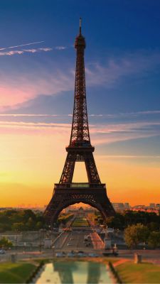 Torre Eiffel al atardecer