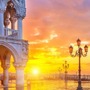 Atardecer en Venecia