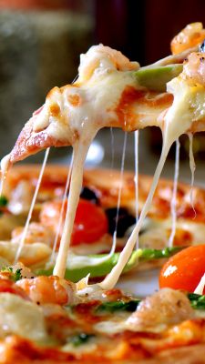 Deliciosa Pizza de Queso