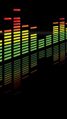 Visualización de Olas de Sonido Coloridas