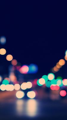 Luces Nocturnas Bokeh