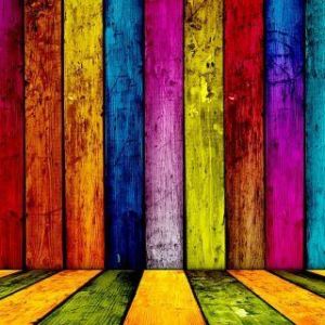Tablones de Madera Coloridos