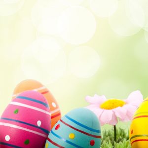 Huevos de Pascua Coloridos