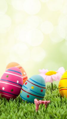 Huevos de Pascua Coloridos
