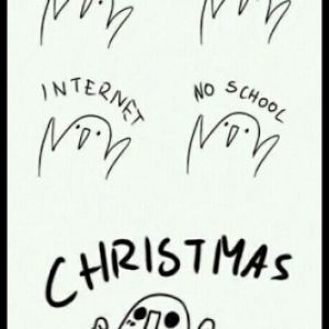 Divertido Cartoon de Navidad