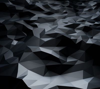 Patrón Geométrico Negro y Gris