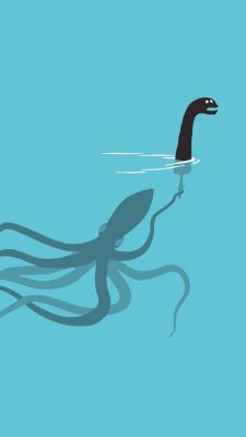Pulpo Divertido y Monstruo del Lago Ness