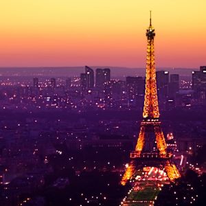 Torre Eiffel al Atardecer