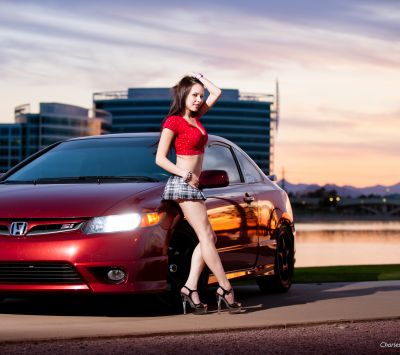 Coche Honda con Modelo