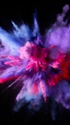Explosión Abstracta Colorida