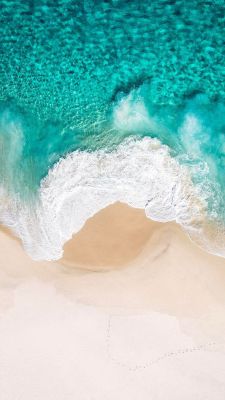 Olas de Playa Tropical
