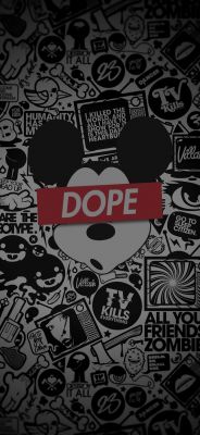 Arte Graffiti de Mickey Mouse